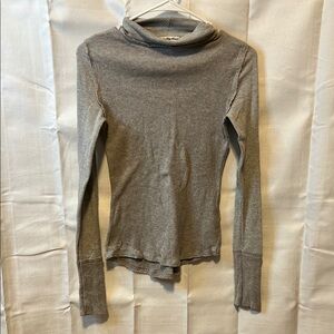 We the Free Ribbed Turtleneck Top